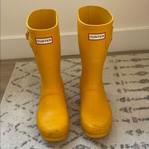 Hunter Classic Yellow Boots